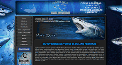 Desktop Screenshot of capecodsharkadventures.com